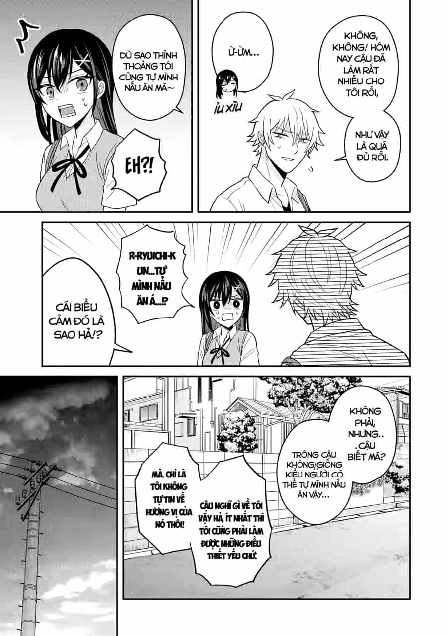 Tái Sinh Thành Tên Cặn Bã Trong Bộ Manga Cắm Sừng Mình Từng Đọc. Thế Nhưng Giờ Đây, Cô Nàng Nữ Chính Của Bộ Manga Ấy Lại Chủ Động Tiếp Cận Tôi - Chương 11.3 - ảnh 6