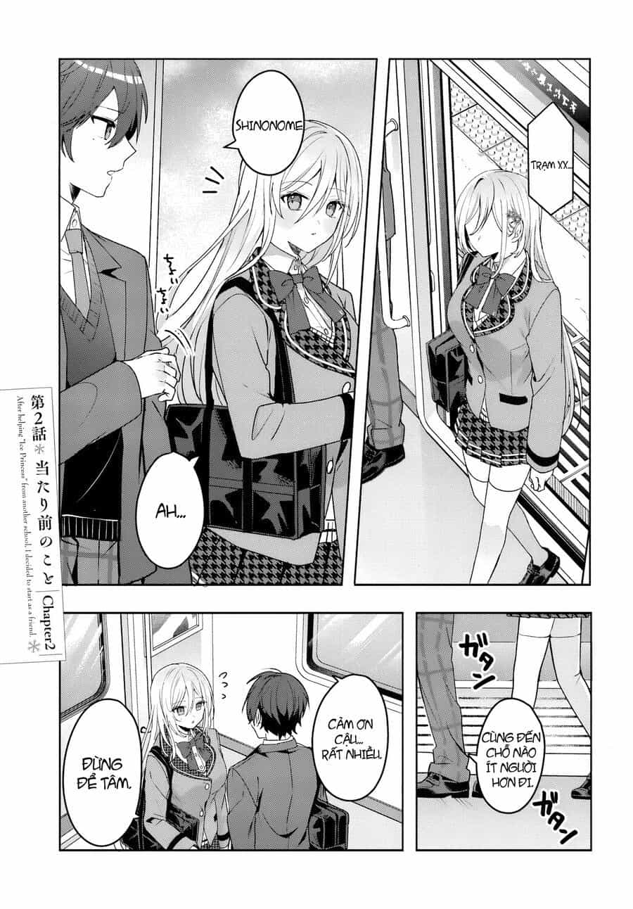 Takou No Koori Hime O Tasuketara, Otomodachi Kara Hajimeru Koto Ni Narimashita - Chương 2.1 - ảnh 5
