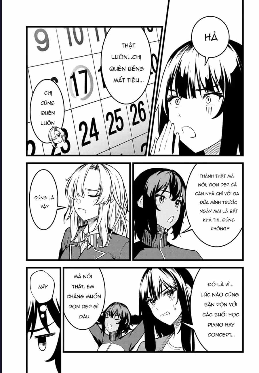 Tensai Bishoujo Sanshimai Wa Isourou Ni Dake Choro Kawaii - Chương 2 - ảnh 11