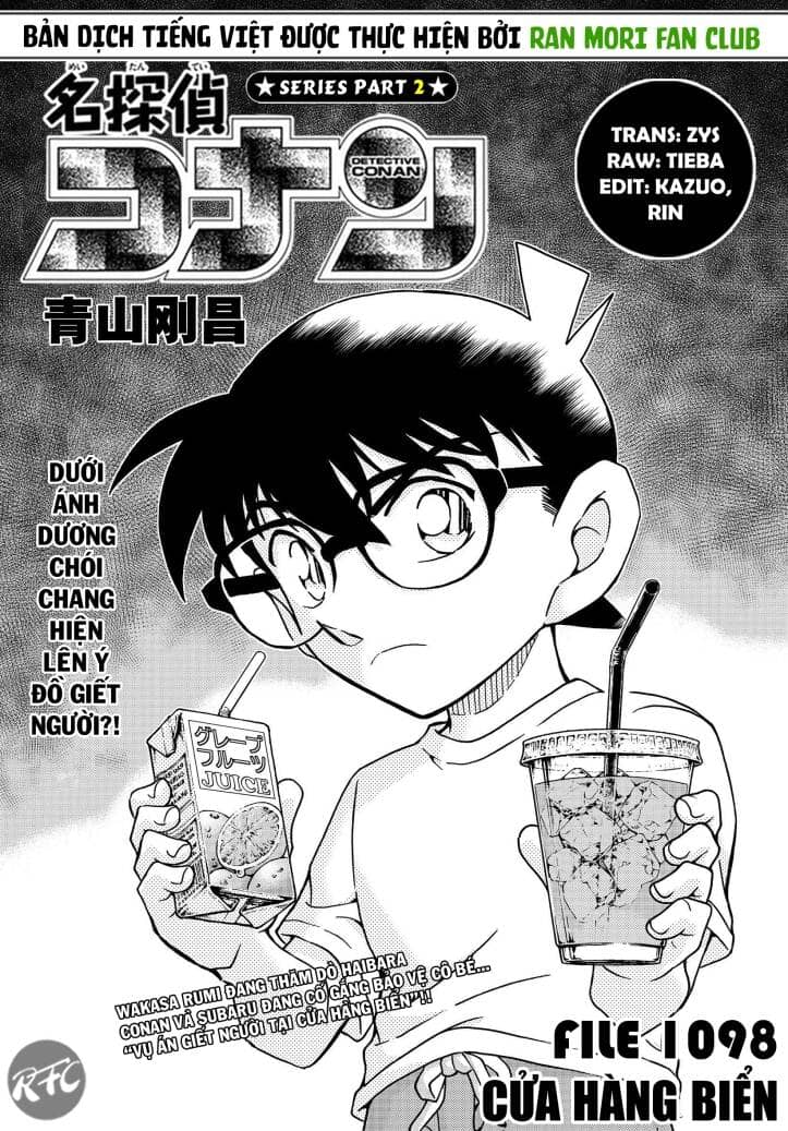 Thám Tử Conan - Chương 1098 - ảnh 1
