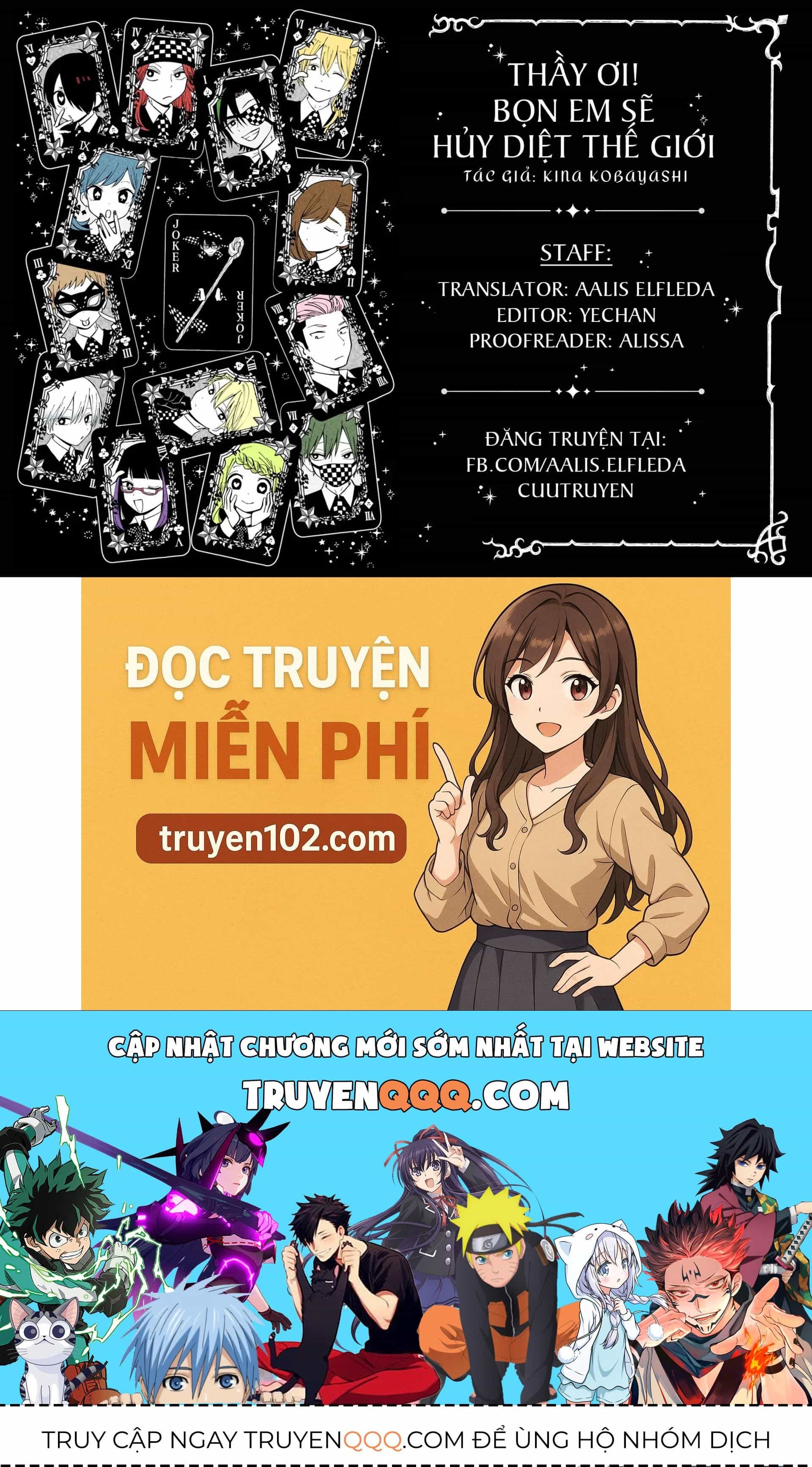 Thầy Ơi! Bọn Em Sẽ Hủy Diệt Thế Giới - Chương 17 - ảnh 29