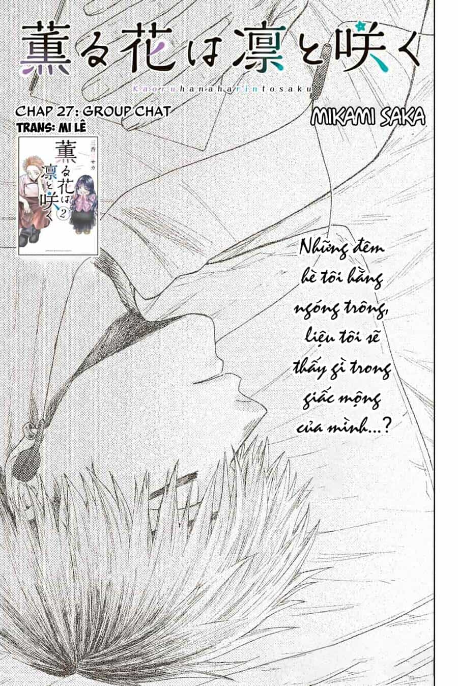 The Fragrant Flower Blooms With Dignity - Kaoru Hana Wa Rin To Saku - Chương 27 - ảnh 3