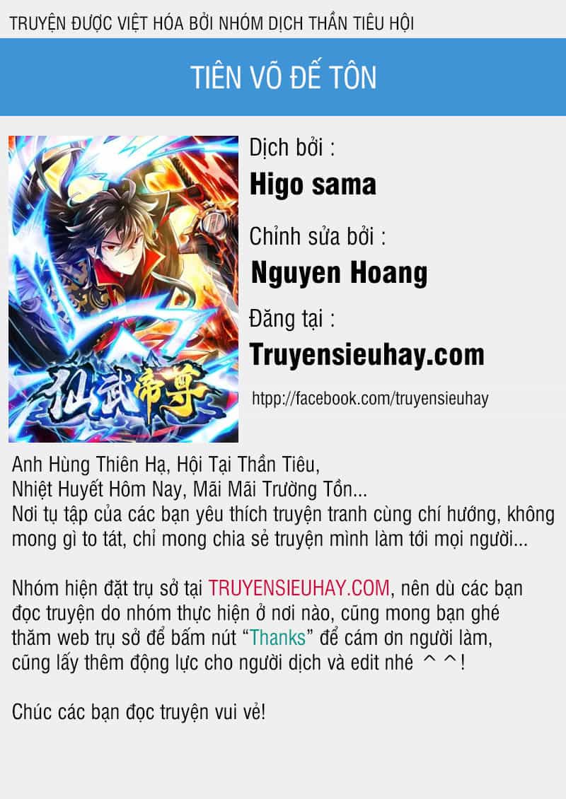 Tiên Võ Đế Tôn - Chương 1 - ảnh 1