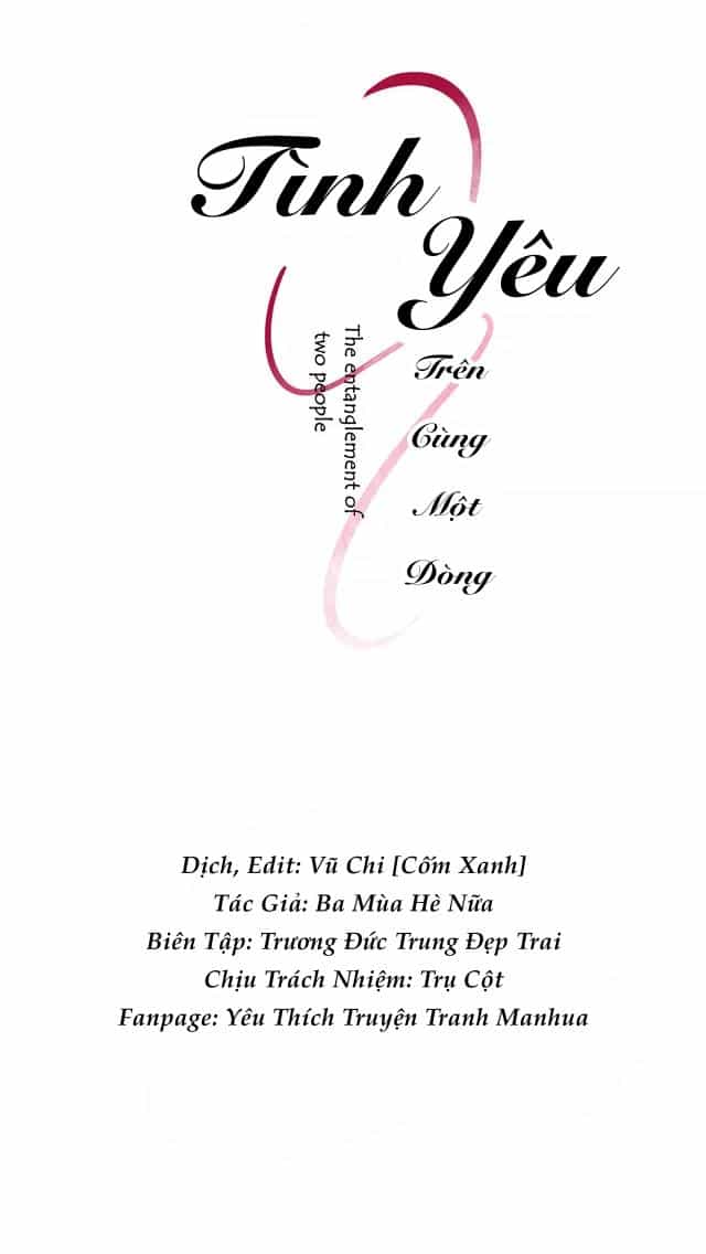 Tình Yêu Trên Cùng Một Dòng - Chương 3.1 - ảnh 2
