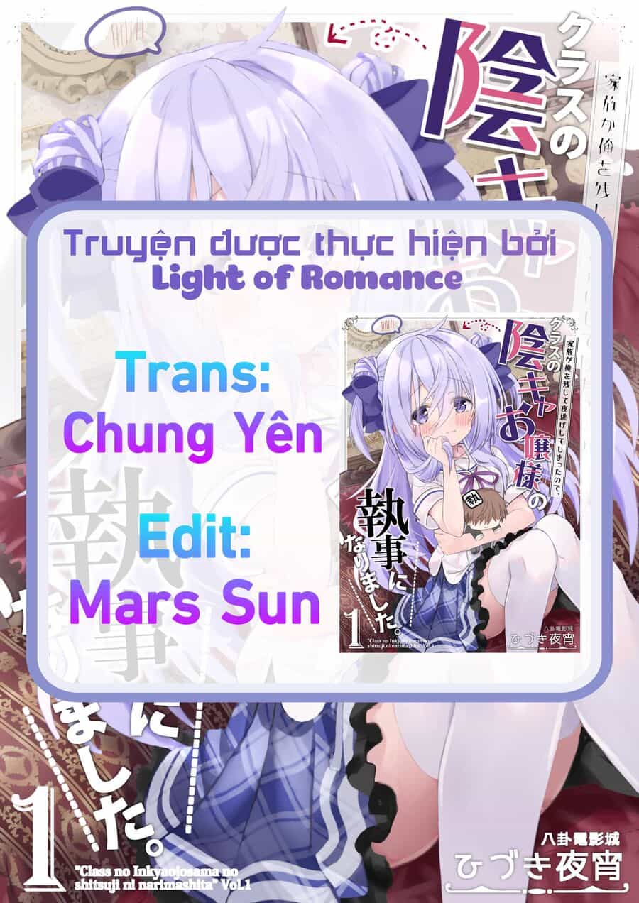 Tôi Trở Thành Quản Gia Của Cô Nàng Ủ Rũ Cùng Lớp - Chương 10 - ảnh 2