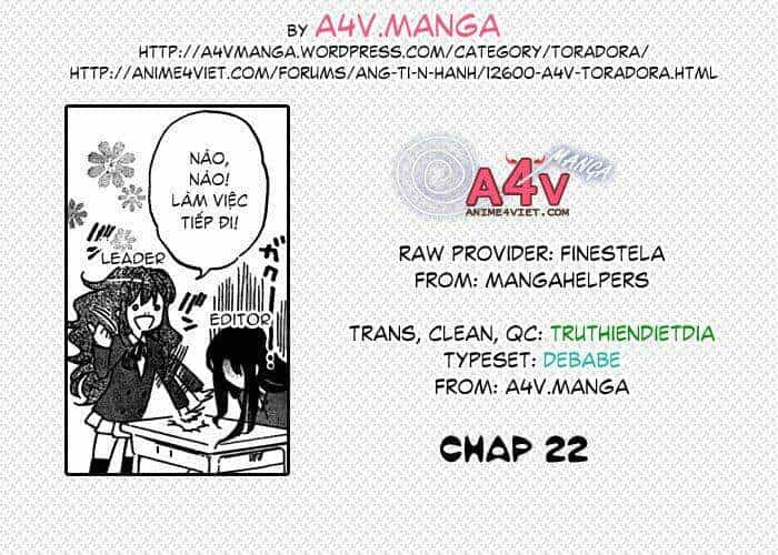 Toradora! - Chương 22 - ảnh 1