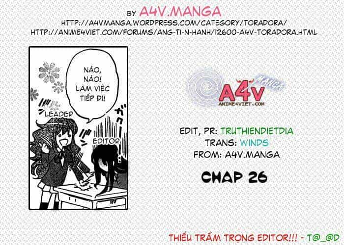Toradora! - Chương 26 - ảnh 1