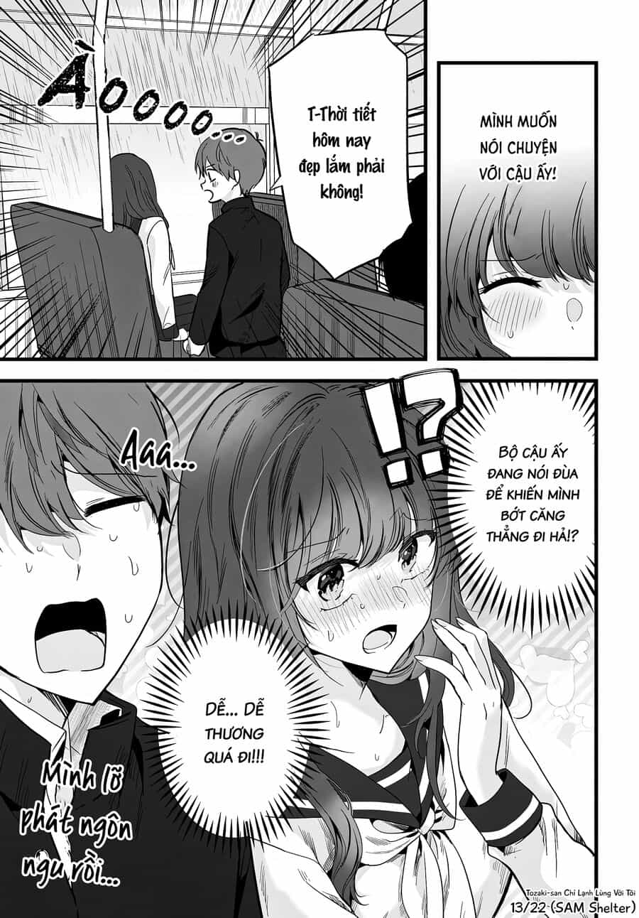 Tozaki-San Chỉ Lạnh Lùng Mỗi Mình Tôi - Chương 2 - ảnh 13