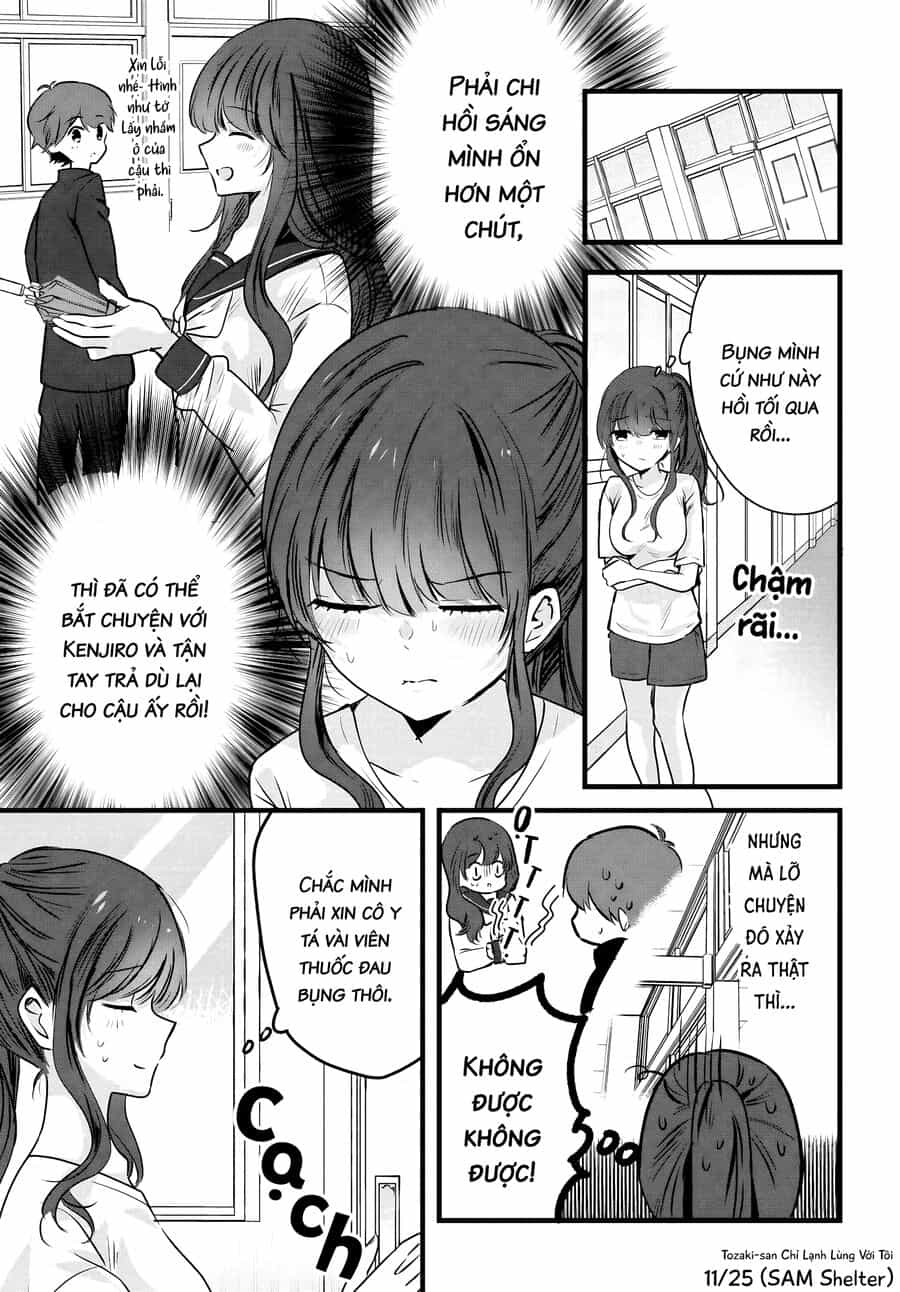 Tozaki-San Chỉ Lạnh Lùng Mỗi Mình Tôi - Chương 3 - ảnh 11