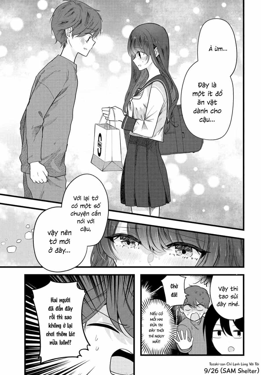 Tozaki-San Chỉ Lạnh Lùng Mỗi Mình Tôi - Chương 4 - ảnh 9