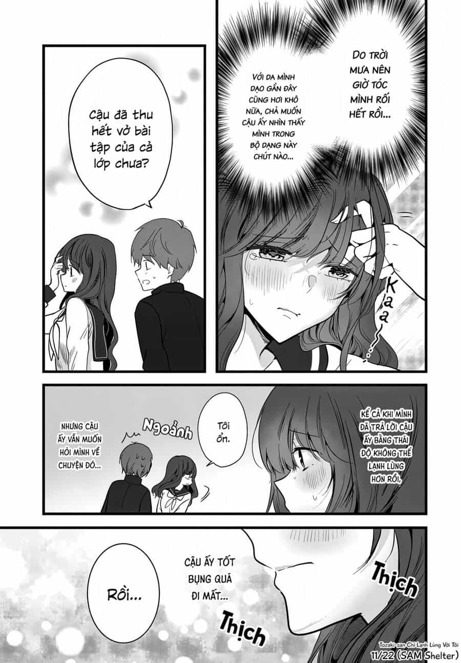 Tozaki-San Chỉ Lạnh Lùng Với Tôi - Chương 2 - ảnh 11