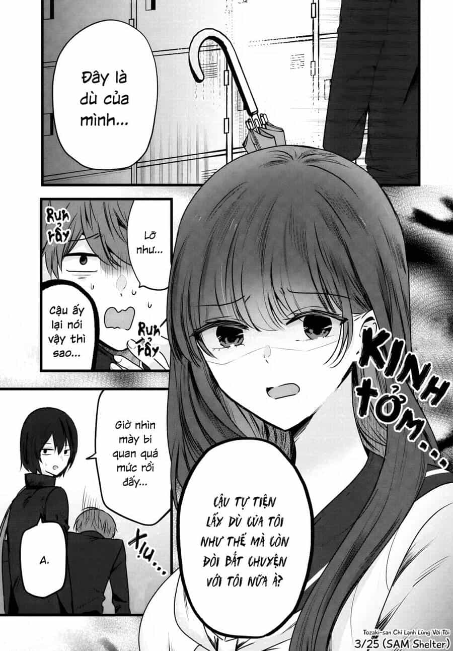 Tozaki-San Chỉ Lạnh Lùng Với Tôi - Chương 3 - ảnh 3