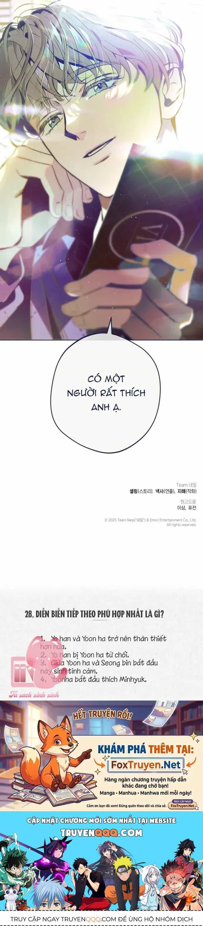 Trắc Nghiệm 4 Lựa Chọn - Chương 28 - ảnh 61