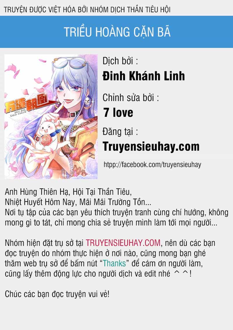 Triều Hoàng Cặn Bã - Chương 3 - ảnh 1