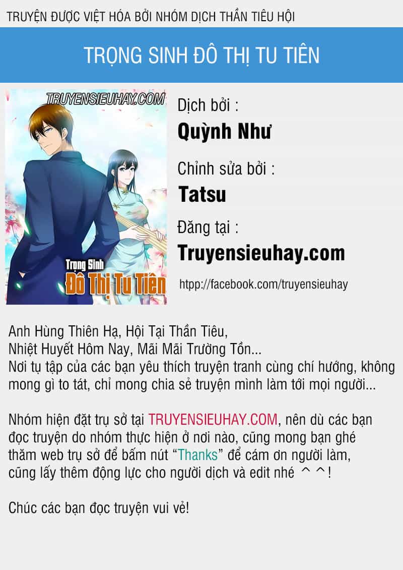 Trọng Sinh Đô Thị Tu Tiên - Chương 2 - ảnh 1