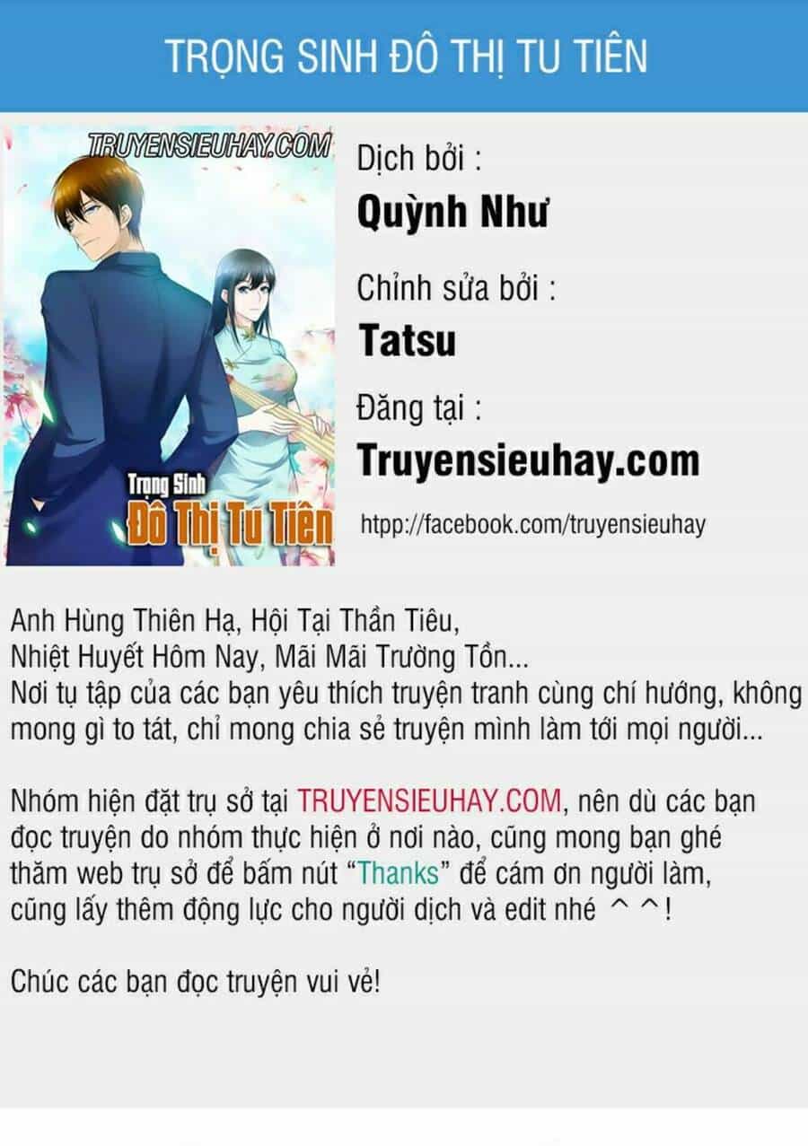 Trọng Sinh Đô Thị Tu Tiên - Chương 320 - ảnh 1