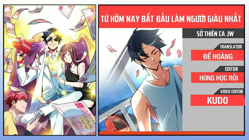 Từ Hôm Nay Bắt Đầu Làm Người Giàu Nhất - Chương 1 - ảnh 1