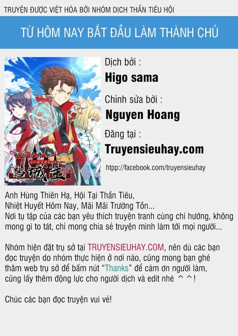Từ Hôm Nay Bắt Đầu Làm Thành Chủ - Chương 34 - ảnh 1