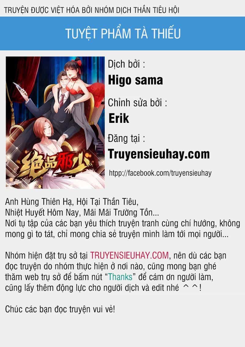 Tuyệt Phẩm Tà Thiếu - Chương 56 - ảnh 1