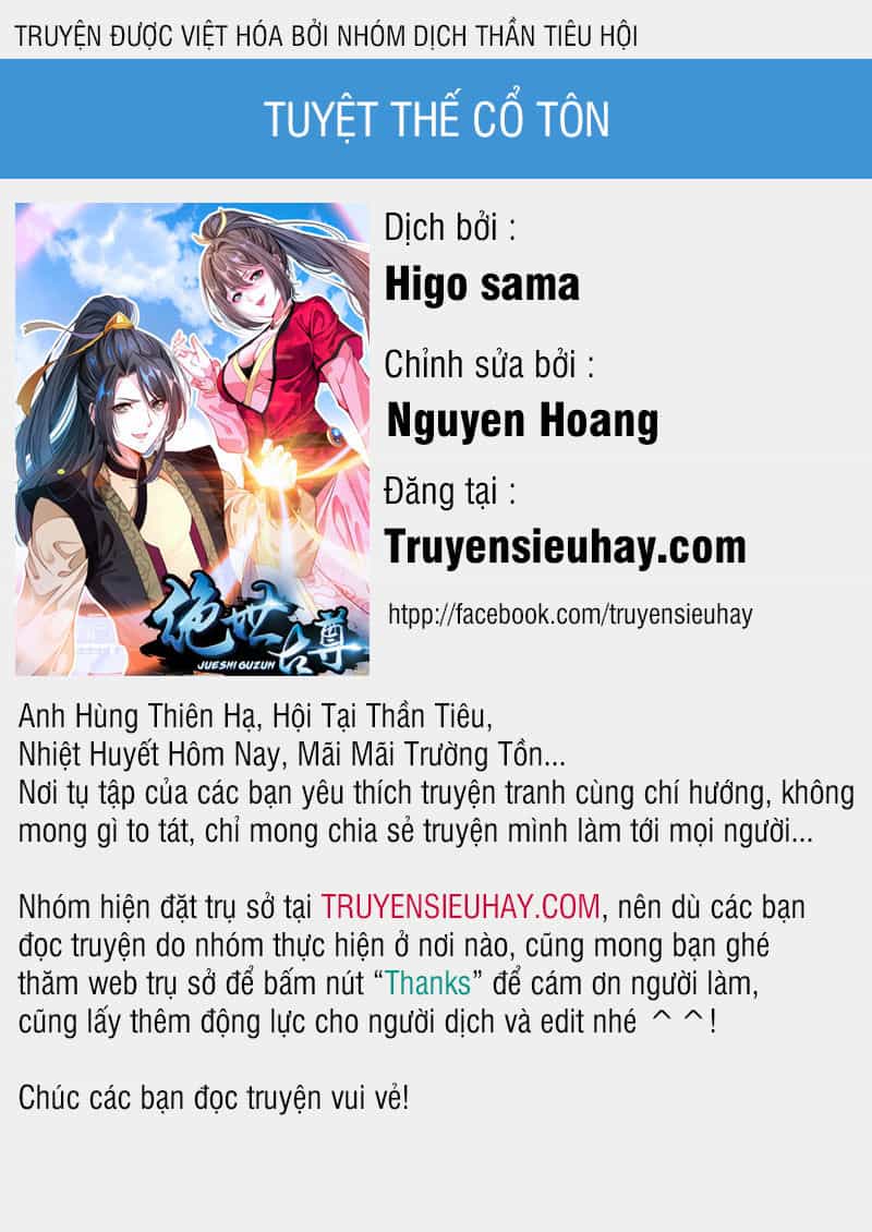 Tuyệt Thế Cổ Tôn - Chương 15 - ảnh 1
