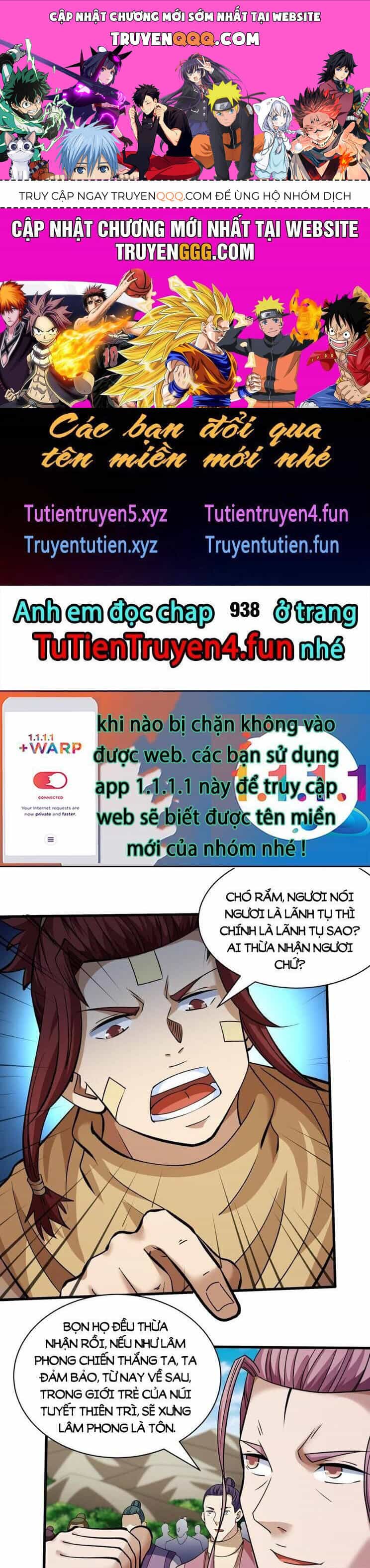 Tuyệt Thế Võ Thần - Chương 937 - ảnh 1