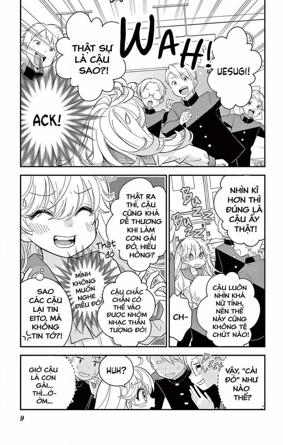 Uesugi-Kun Wa Onnanoko Wo Yametai - Chương 4 - ảnh 9