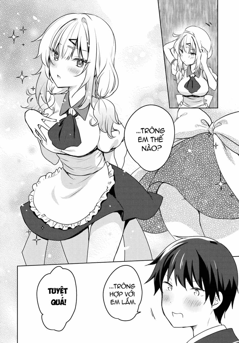 Ushiro No Seki No Gyaru Ni Sukarete Shimatta - Chương 10 - ảnh 15