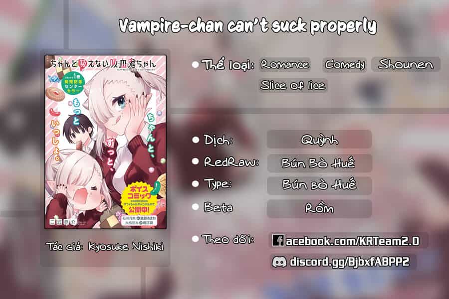 Vampire-Chan Can't Suck Properly - Chương 21 - ảnh 1
