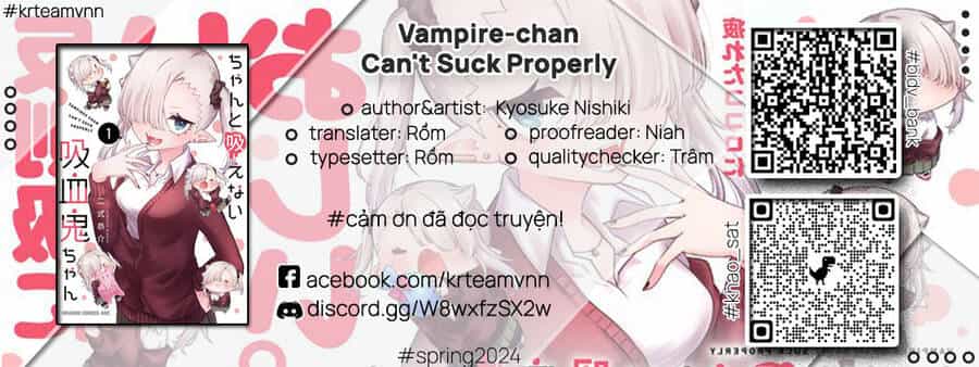 Vampire-Chan Can't Suck Properly - Chương 30 - ảnh 1