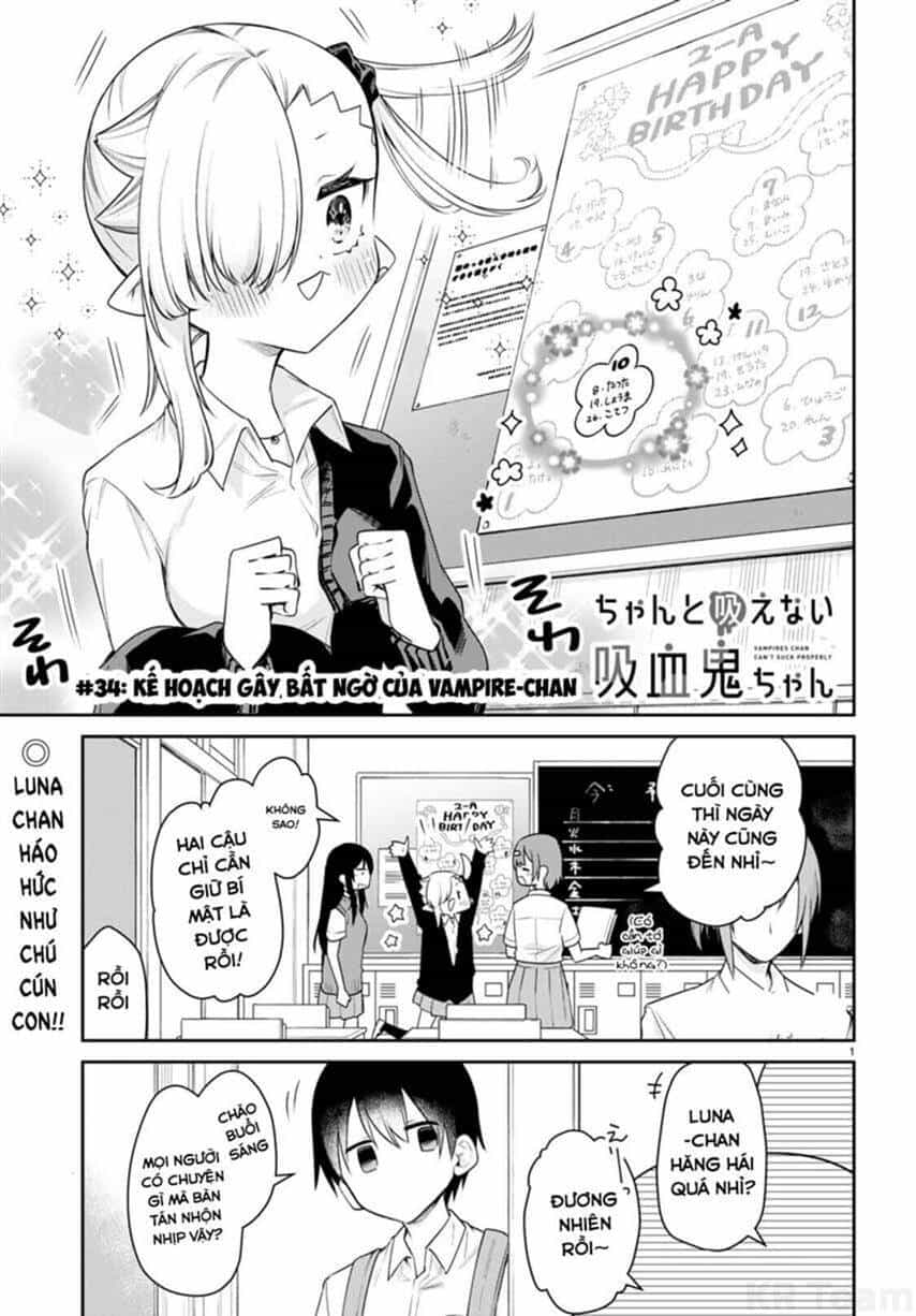 Vampire-Chan Can't Suck Properly - Chương 34 - ảnh 1