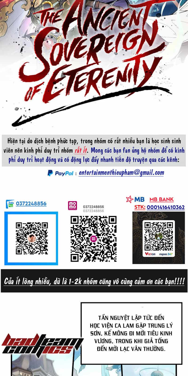 Vạn Cổ Chí Tôn - Chương 70 - ảnh 1