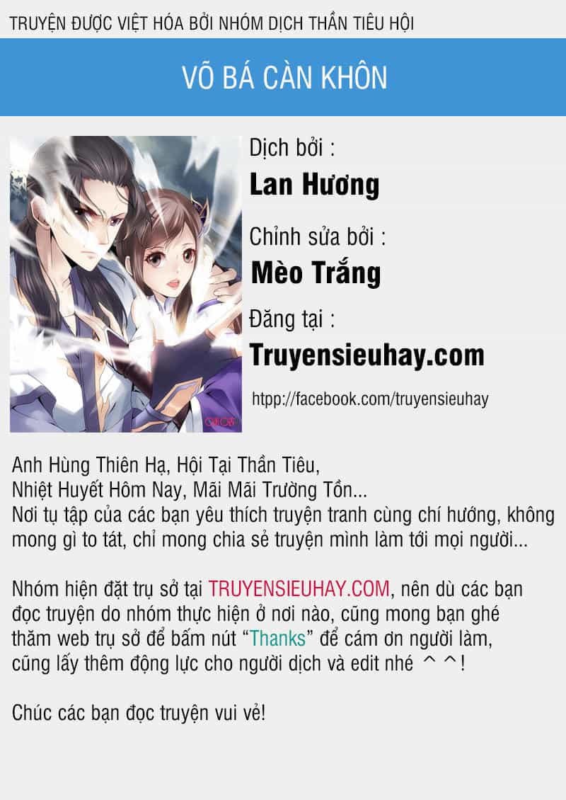 Võ Bá Càn Khôn - Chương 1 - ảnh 1
