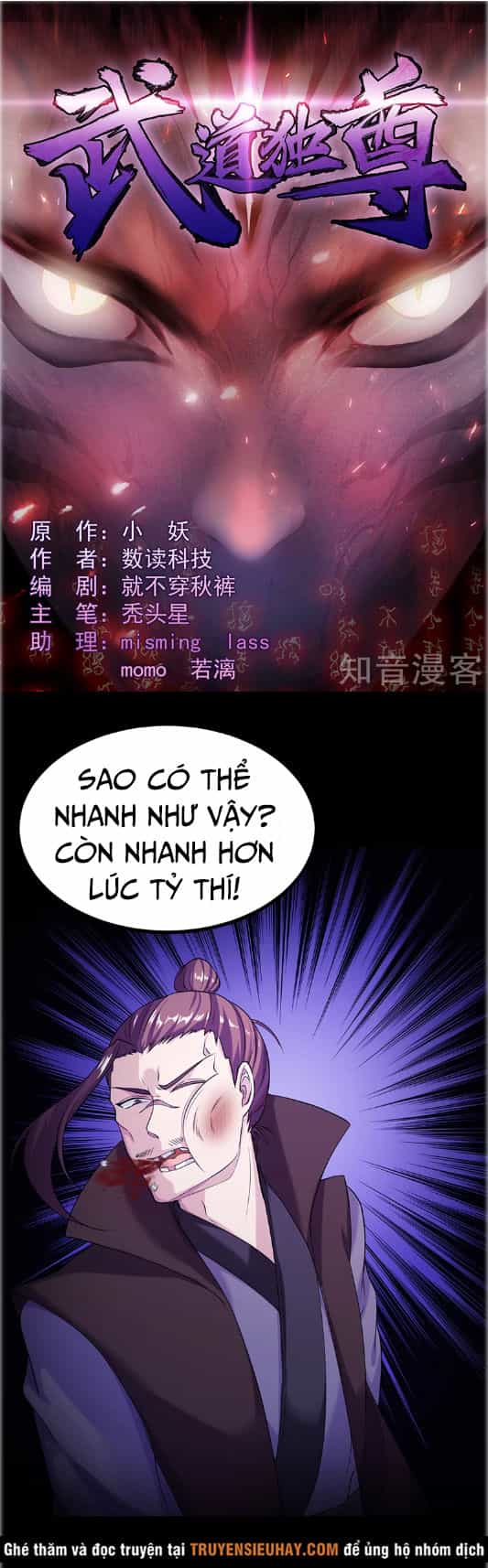 Võ Đạo Độc Tôn - Chương 26 - ảnh 1