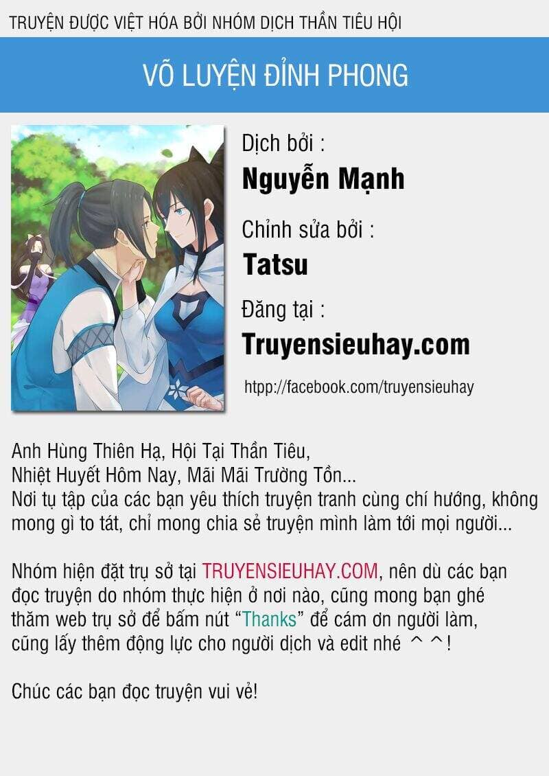 Võ Luyện Đỉnh Phong - Chương 369 - ảnh 1
