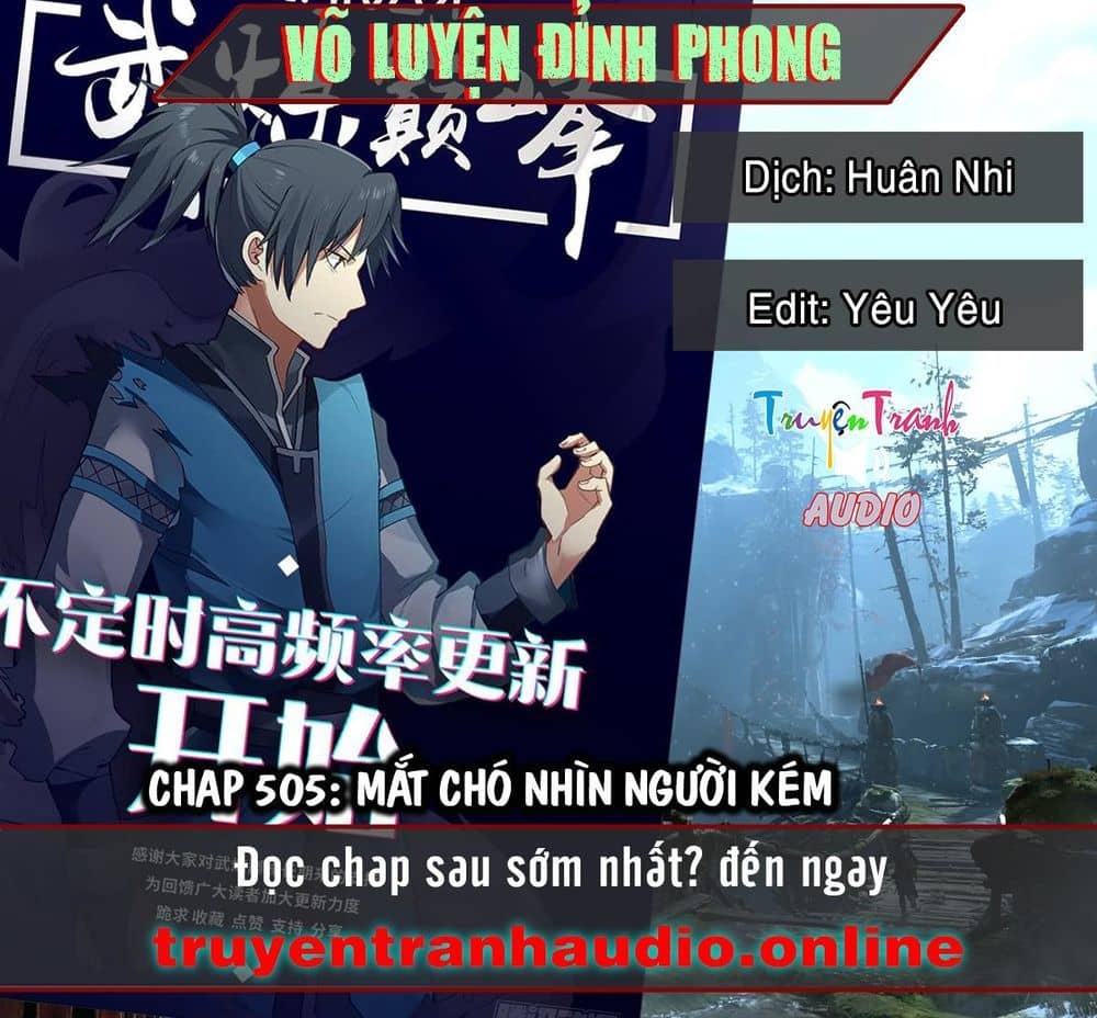 Võ Luyện Đỉnh Phong - Chương 505 - ảnh 1