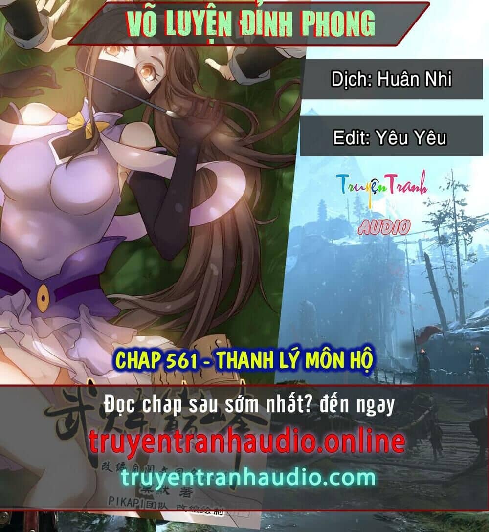 Võ Luyện Đỉnh Phong - Chương 561 - ảnh 1