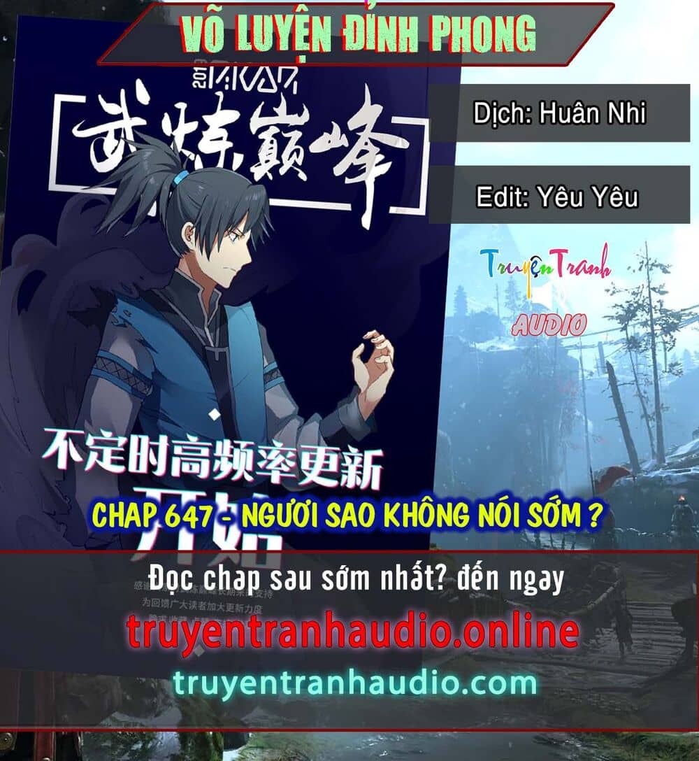 Võ Luyện Đỉnh Phong - Chương 647 - ảnh 1