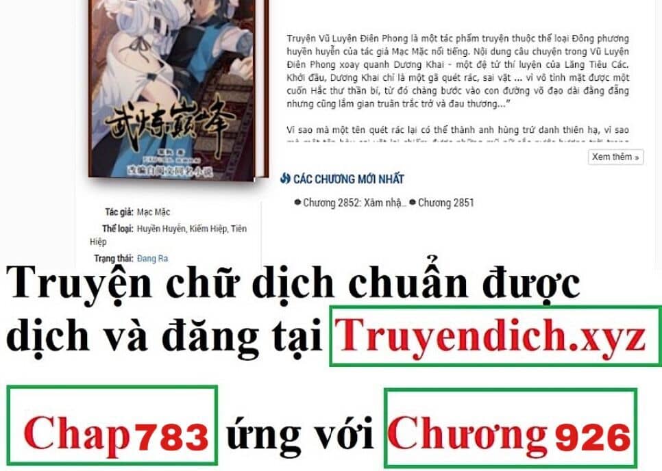 Võ Luyện Đỉnh Phong - Chương 783 - ảnh 15