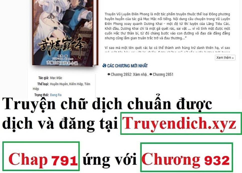 Võ Luyện Đỉnh Phong - Chương 791 - ảnh 15