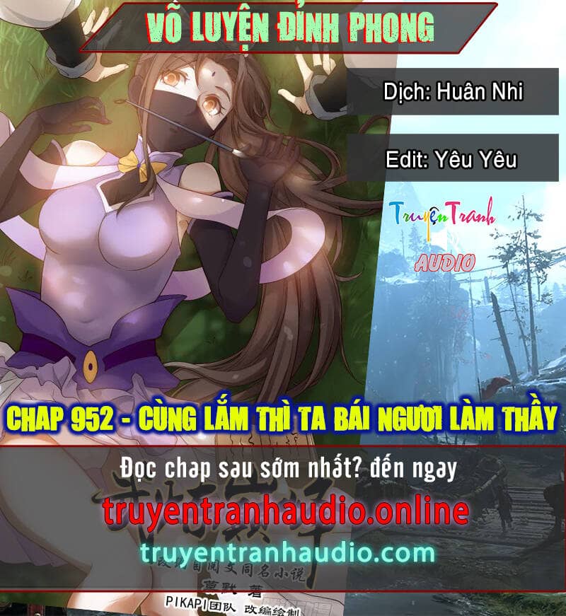 Võ Luyện Đỉnh Phong - Chương 952 - ảnh 1
