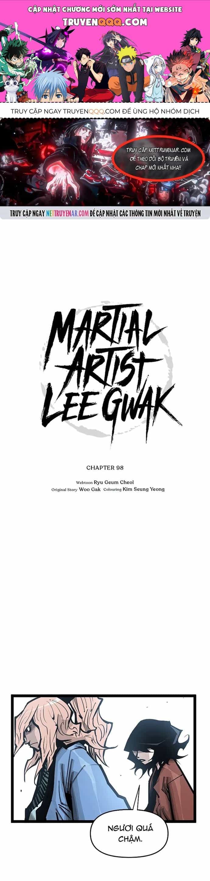 Võ Sĩ Lee Gwak - Chương 98 - ảnh 1