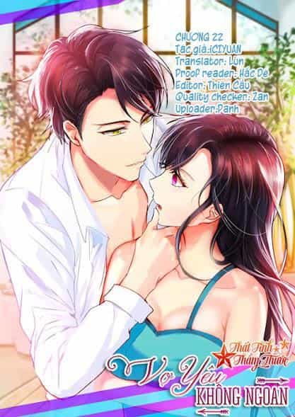 Vợ Yêu Không Ngoan - Chương 22 - ảnh 1