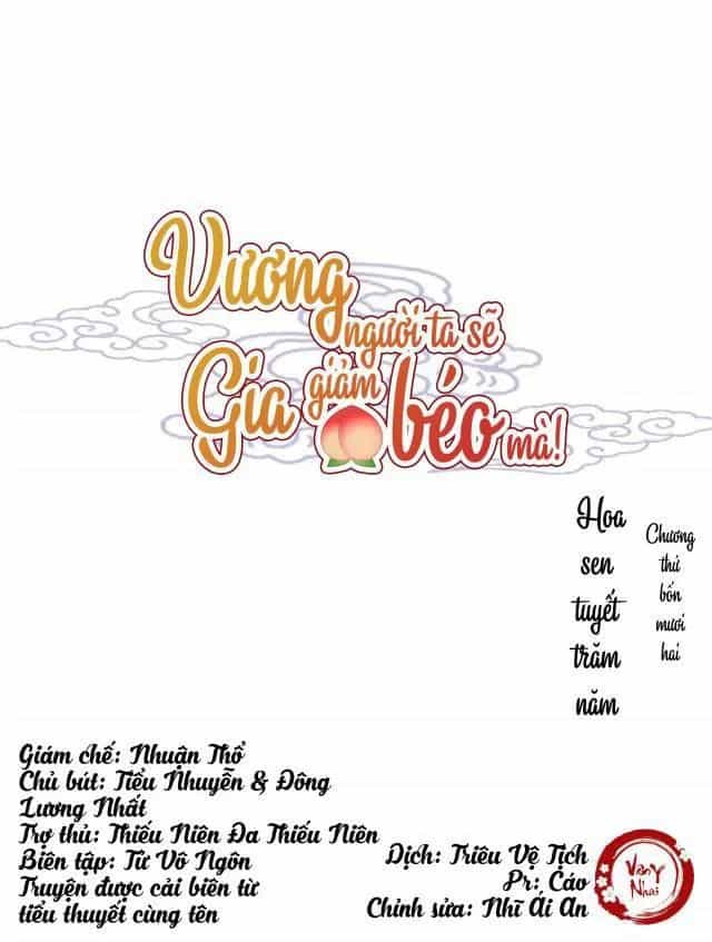 Vương Gia Người Ta Sẽ Giảm Béo Mà!!! - Chương 42 - ảnh 1