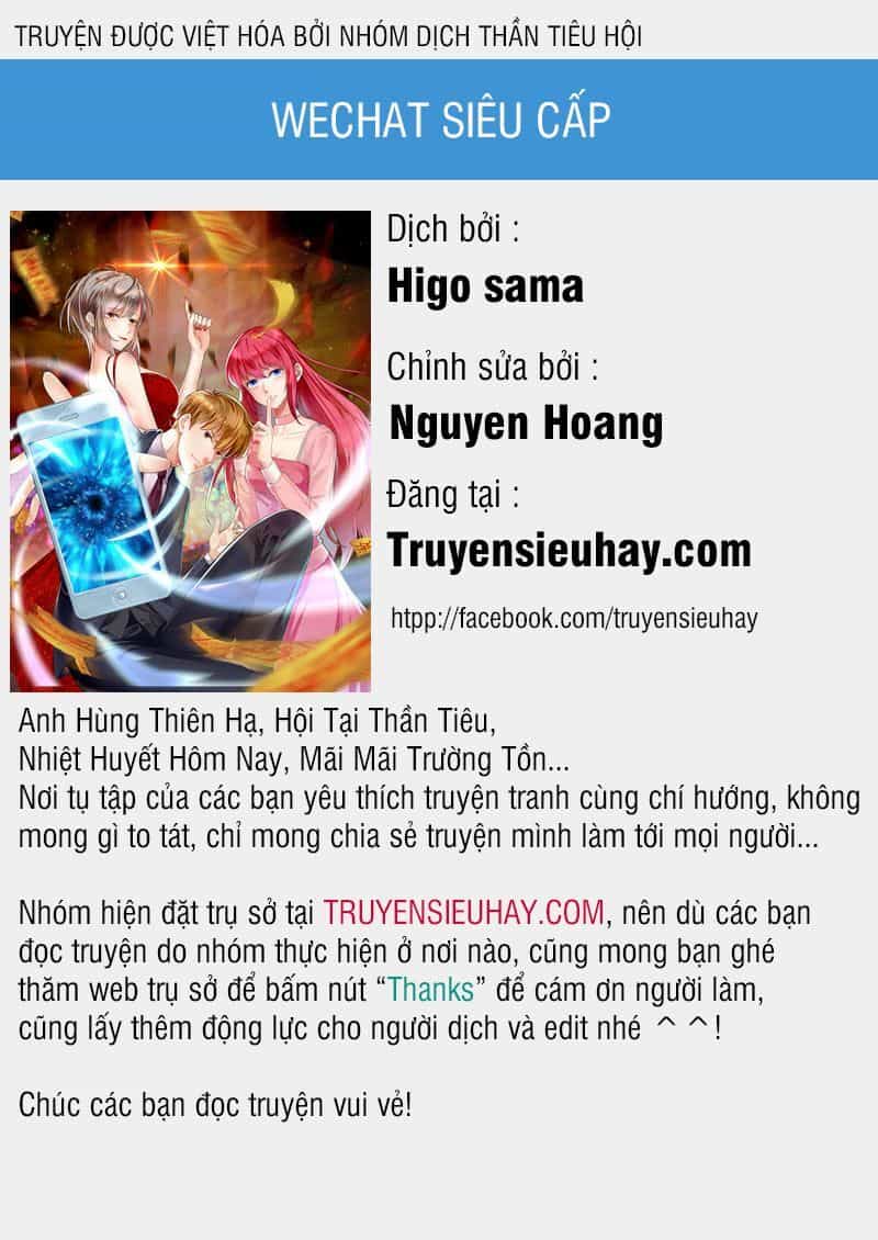 Wechat Siêu Cấp - Chương 115 - ảnh 1