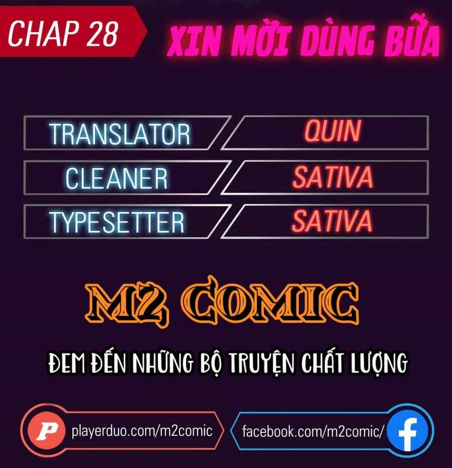 Xin Mời Dùng Bữa - Chương 28 - ảnh 1