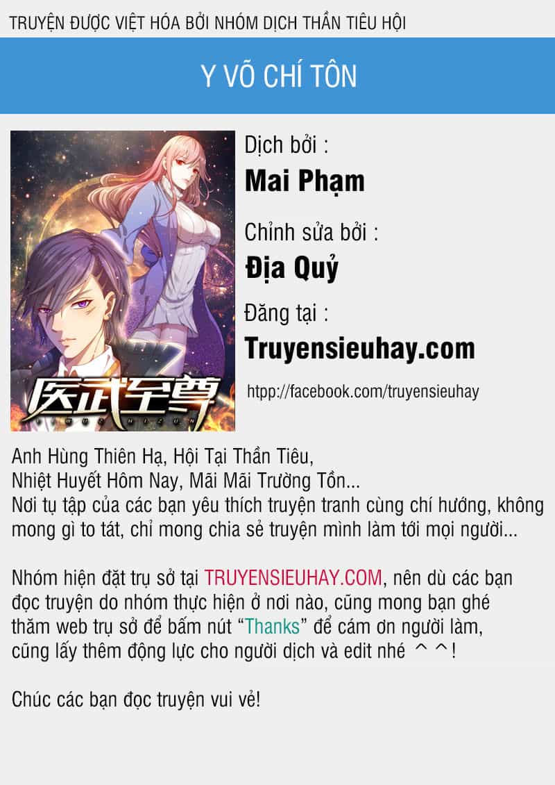 Y Võ Chí Tôn - Chương 39 - ảnh 1